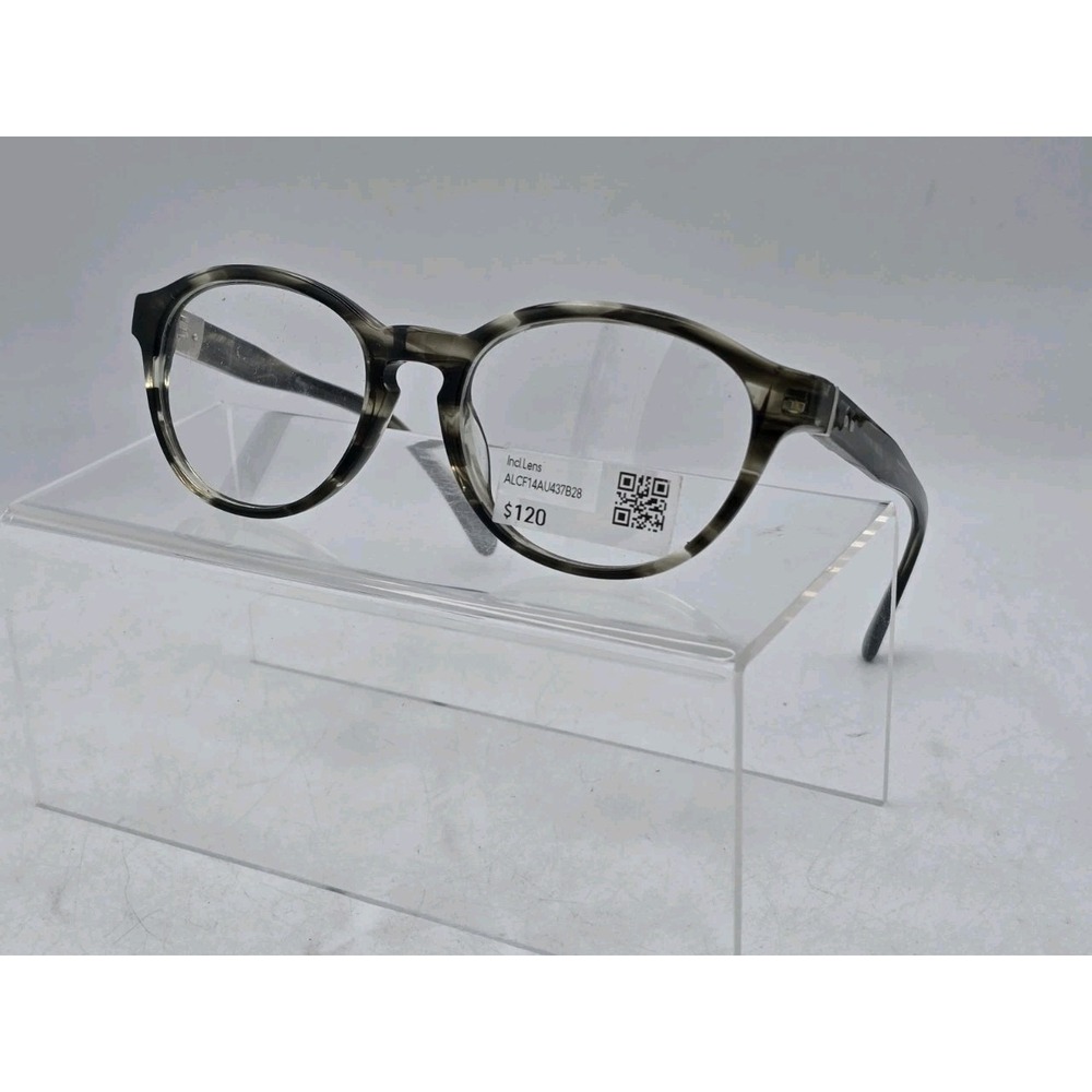 Jins Tortoise Shell Eyeglass Frames 52 - 19-141 - 41 ALCF14AU437B28 - SITS ASKEW